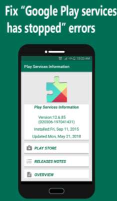 Play Help Play Store & Google Play Services Error 