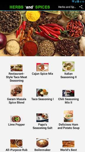 Play APK Herbs and Spices Recipes  and enjoy Herbs and Spices Recipes with UptoPlay com.andromo.dev551559.app558919