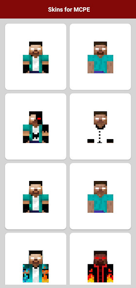 Play Herobrine Skins for Minecraft 