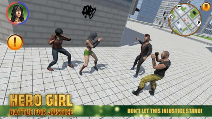 Play Hero Girl: Battle for Justice 