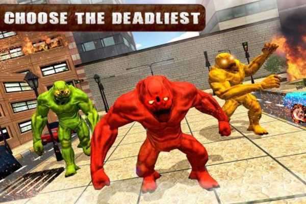 Play Hero Monster City Attack 