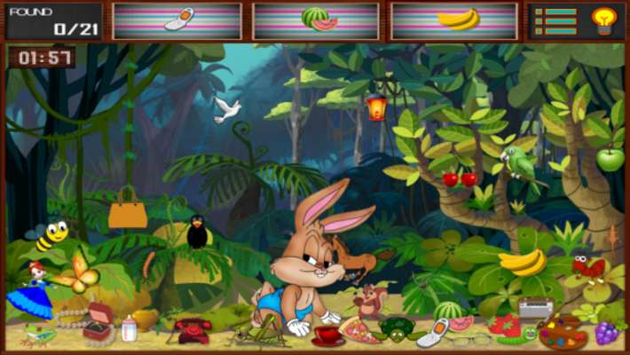 Play Hidden Objects Jungle Animals 