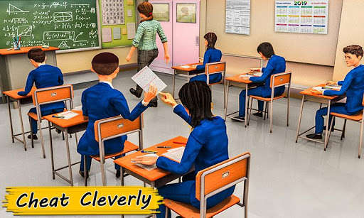 High School Cheating Boy Cheater Bob School Games online game with UptoPlay