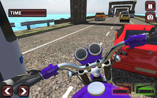 Play APK Highway Traffic 3D Rider  and enjoy Highway Traffic 3D Rider with UptoPlay com.turbogames.highway.traffic.racer