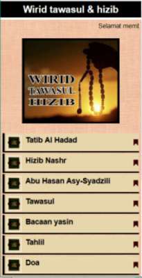 Play Hizib Wirid dan Tawasul 