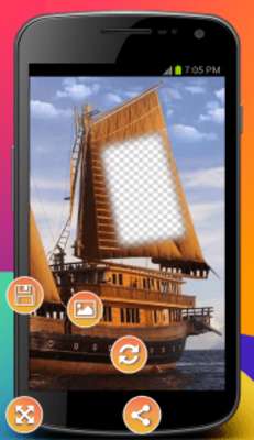 Play Hoarding Ship Photo Montage 