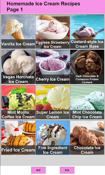 Play APK Homemade Ice Cream Recipes  and enjoy Homemade Ice Cream Recipes with UptoPlay com.lucky.homemadeicecream