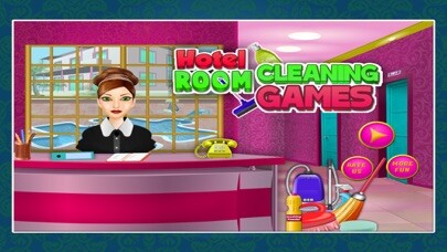 Play Hotel room cleaning games 