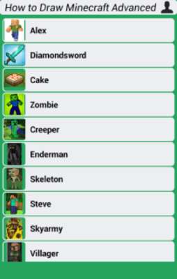 Play How to Draw Minecraft Advanced 