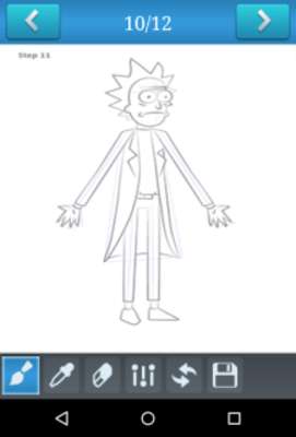 Play How to Draw Rick and Morty Play How to Draw Rick and Morty