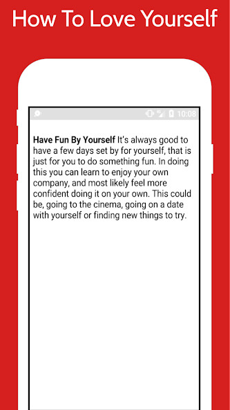 Play APK HOW TO LOVE YOURSELF  and enjoy HOW TO LOVE YOURSELF with UptoPlay howto.love.yourself