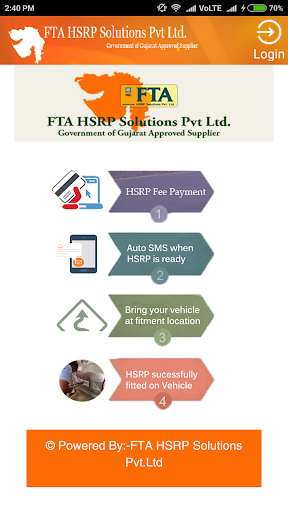Play APK HSRP Deemed Dealer Fitment  and enjoy HSRP Deemed Dealer Fitment with UptoPlay com.gujratrto_dealer
