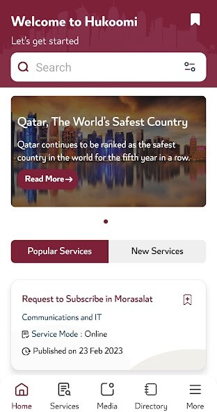 Play APK Hukoomi mobile app  and enjoy Hukoomi mobile app with UptoPlay com.Hukoomi