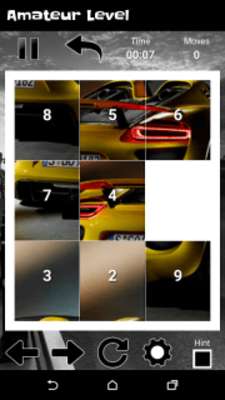 Play Hypercars 918 - Fun Slide Puzzle Game 