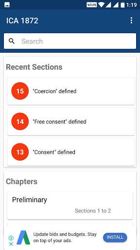 Play APK ICA - Indian Contract Act 1872  and enjoy ICA - Indian Contract Act 1872 with UptoPlay com.simplysocial.legal.ica