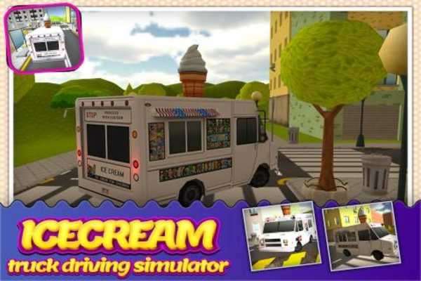 Play IceCream Delivery Truck Sim 3D 