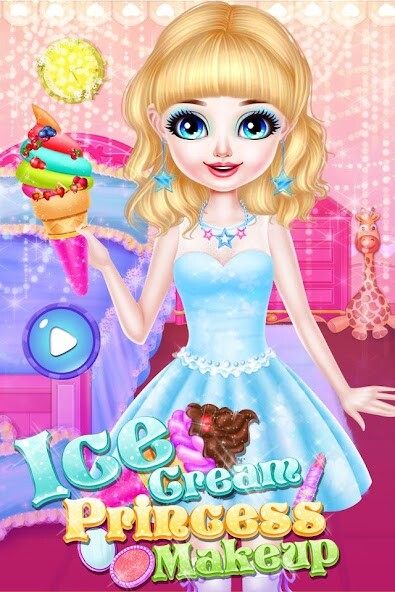 Play APK Ice Cream Princess Makeup  and enjoy Ice Cream Princess Makeup with UptoPlay com.fatcat.IceCreamPrincessMakeup