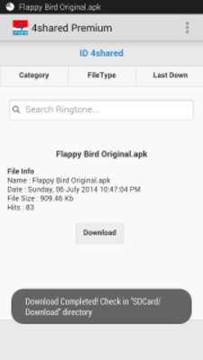 Play ID 4shared Premium 