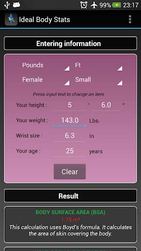Play Ideal Weight BMI Adult & Child 