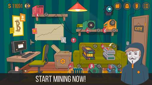 Play APK Idle Miner Simulator - Tap Tap Bitcoin Tycoon  and enjoy Idle Miner Simulator - Tap Tap Bitcoin Tycoon with UptoPlay net.alexplay.cryptodealer