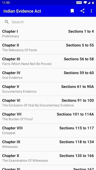 Play APK IEA - Indian Evidence Act 1872  and enjoy IEA - Indian Evidence Act 1872 with UptoPlay com.simplysocial.legal.iea