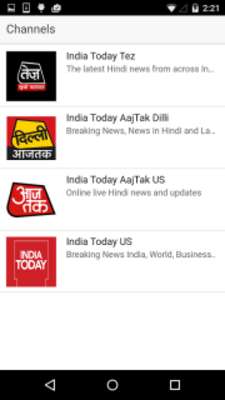Play India Today Channels 
