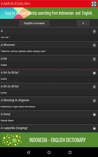 Play APK INDONESIA - ENGLISH DICTIONARY  and enjoy INDONESIA - ENGLISH DICTIONARY with UptoPlay com.appkey.KamusEnglish.extra<br><br>URL: http://goo.gl/mVIQul</div><br><br><br><a title= 