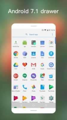 Play IN Launcher - Nougat 7.1 style 