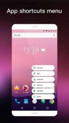 Play IN Launcher - Nougat 7.1 style 