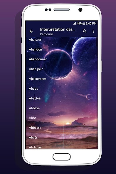Play APK Interpretation des Reves  and enjoy Interpretation des Reves with UptoPlay com.alifinnovative.FrenchDreamInterpretation