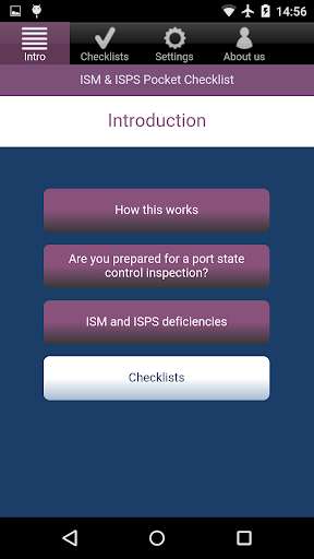 Play ISM & ISPS Pocket Checklist  and enjoy ISM & ISPS Pocket Checklist with UptoPlay