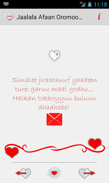 Play APK Jaalala Oromoo Love Messages  and enjoy Jaalala Oromoo Love Messages with UptoPlay com.oromnet.oromnet_jaalala_love
