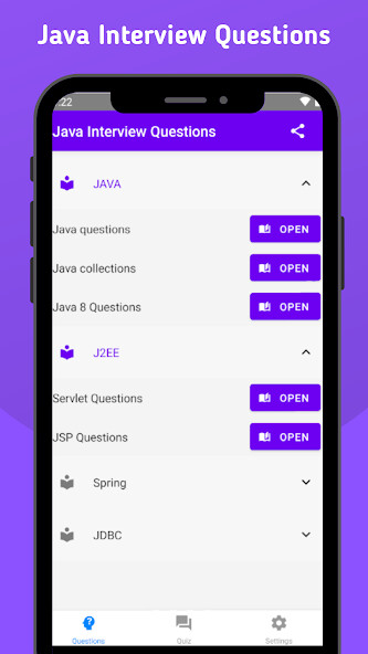 Play APK Java Interview Questions  and enjoy Java Interview Questions with UptoPlay com.aviyehuda.interviewquestions