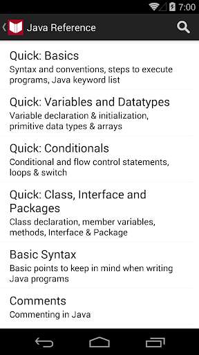 Play APK Java Reference and Programs  and enjoy Java Reference and Programs with UptoPlay in.nishitp.aiuto.java