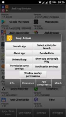 Play Jbak App manager 