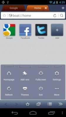 Play Jeans Boat Browser Theme 