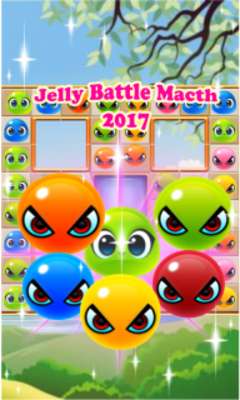Play jelly battle match-3 New 2017! 