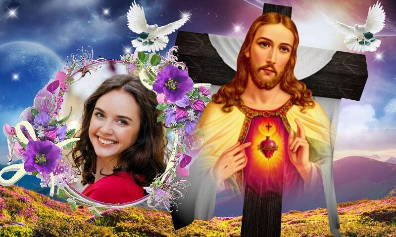 Play APK Jesus Photo Frames  and enjoy Jesus Photo Frames with UptoPlay com.jesusphotoframe.photoframe