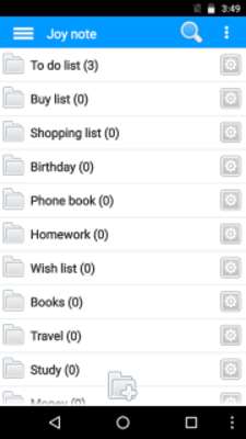 Play JoyNote - color folder note 