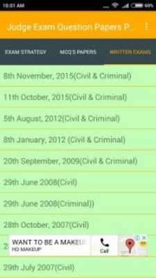 Play Judge Exam Question Papers 