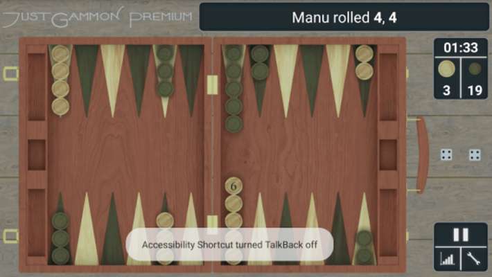 Play JustGammon - Backgammon Game 