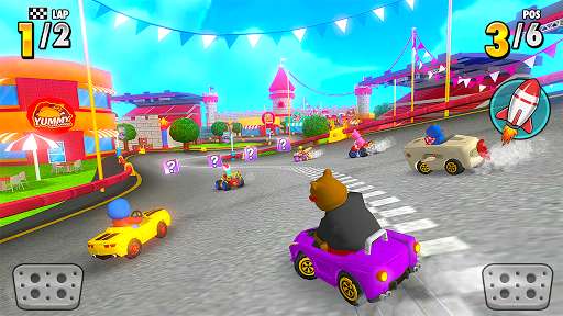 Play APK Kart Racing Tour : Online Race  and enjoy Kart Racing Tour : Online Race with UptoPlay com.CikletGames.SuperRacingGo