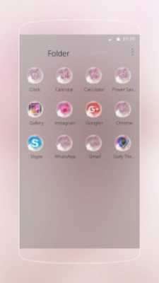 Play Kawaii Girl. Theme for CM Launcher 