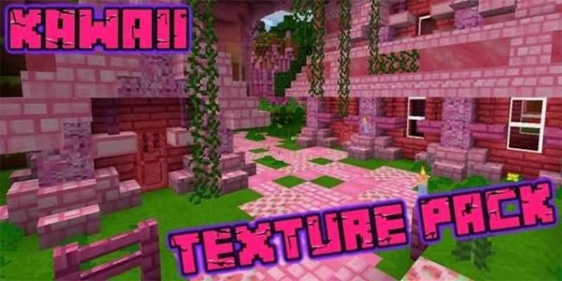 Play Kawaii World Texture for MCPE 
