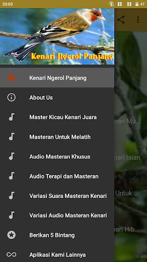 Play APK Kenari Ngerol Panjang  and enjoy Kenari Ngerol Panjang with UptoPlay com.restubunda.kenari.ngerol.panjang