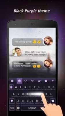 Play Keyboard -Boto : Black Purple Play Keyboard -Boto : Black Purple