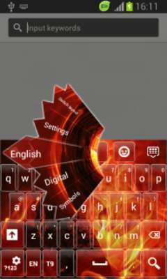Play Keyboard Flame Themes 