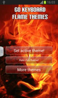 Play Keyboard Flame Themes 