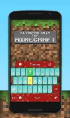 Play Keyboard Skin for Minecraft 