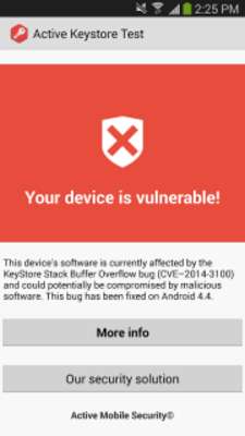 Play KeyStore Bug Detector Play KeyStore Bug Detector